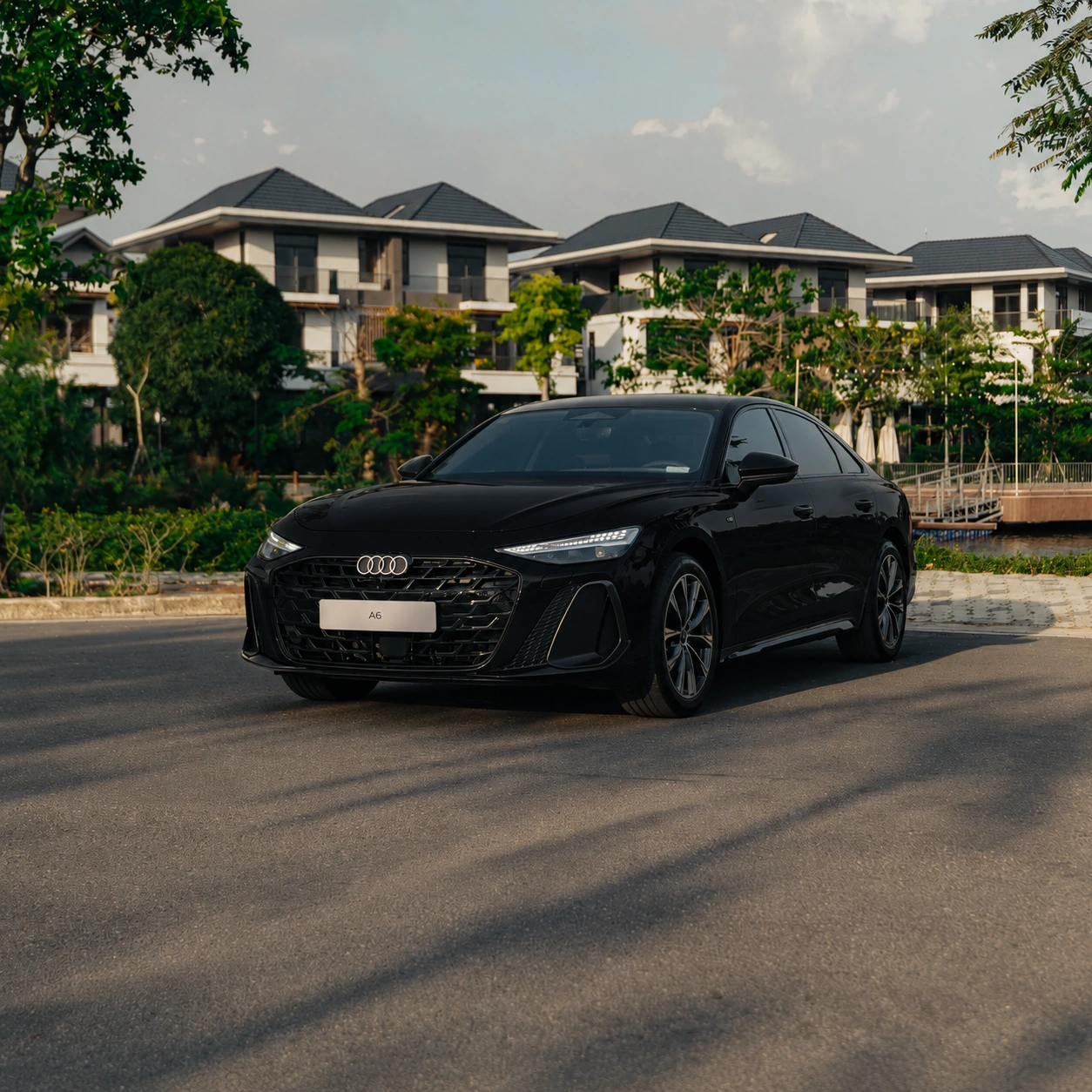 Audi A6 S line Đen Mythos - Hình ảnh chính thức tại Audi Sài Gòn